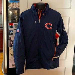 Chicago Bears authentic NFL Onfield 2n1 jacket